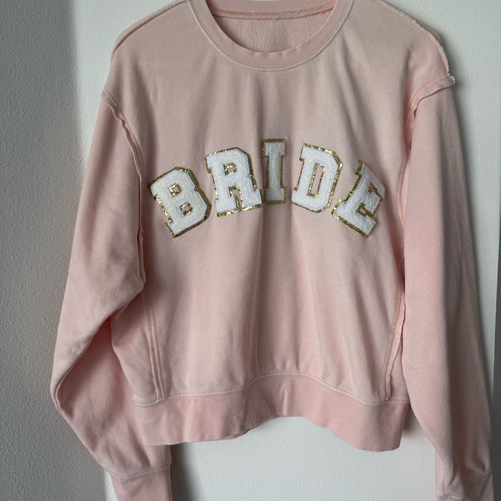 Pink Sly Fox Bride Sweatshirt
